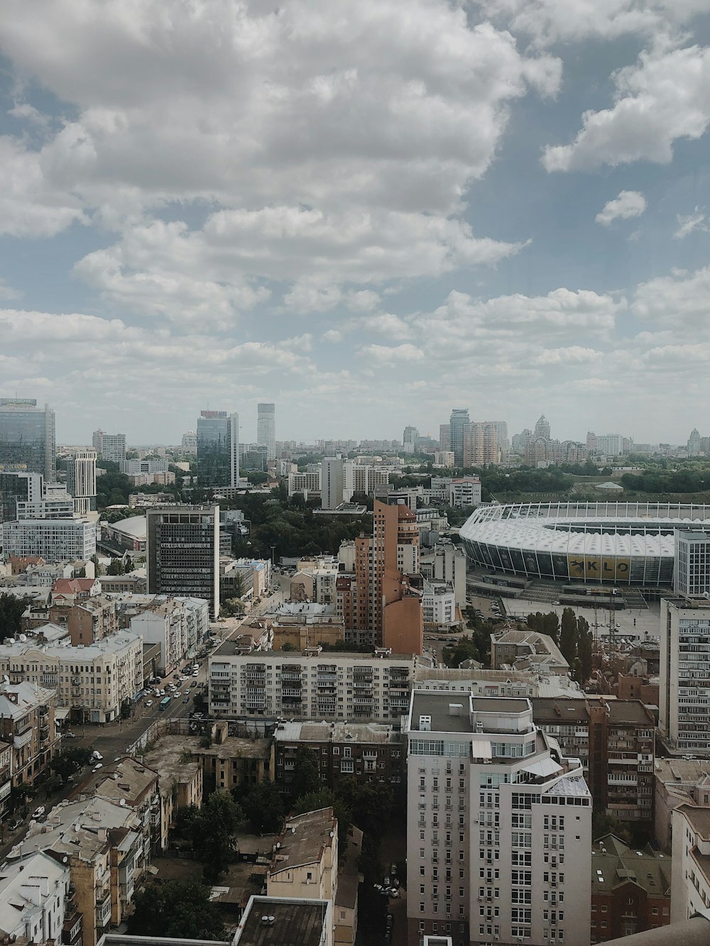 white high-rise building