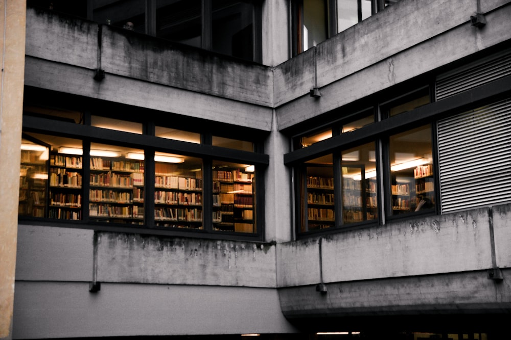 white and gray concrete building