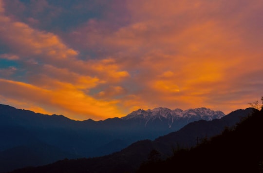 photo of Gangtok Mountain range near Coronation Bridge