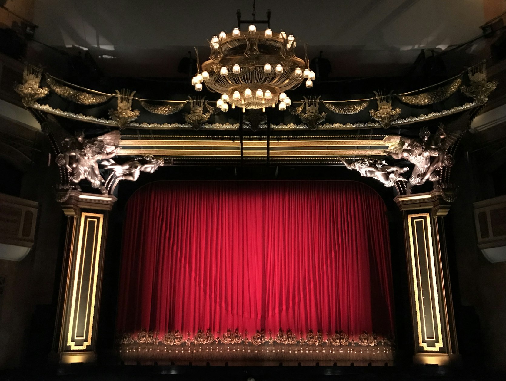 A picture of a theatre