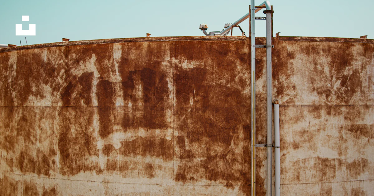 Water Tank Rusted An old rusted water tank with a water spigot photo – Free Wallpaper ...