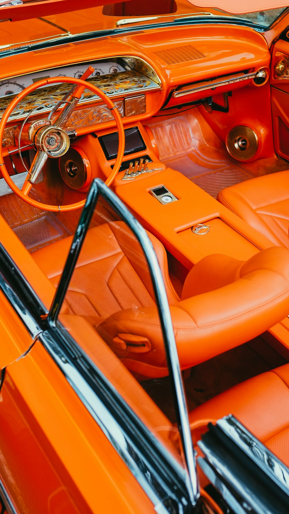 orange boat