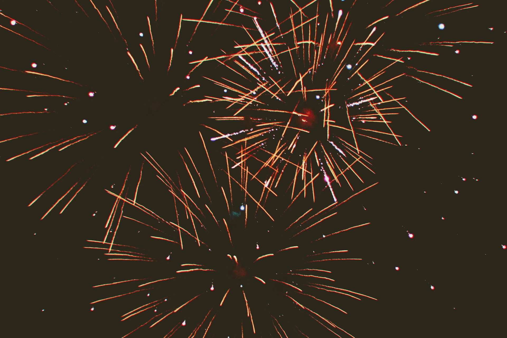 red fireworks