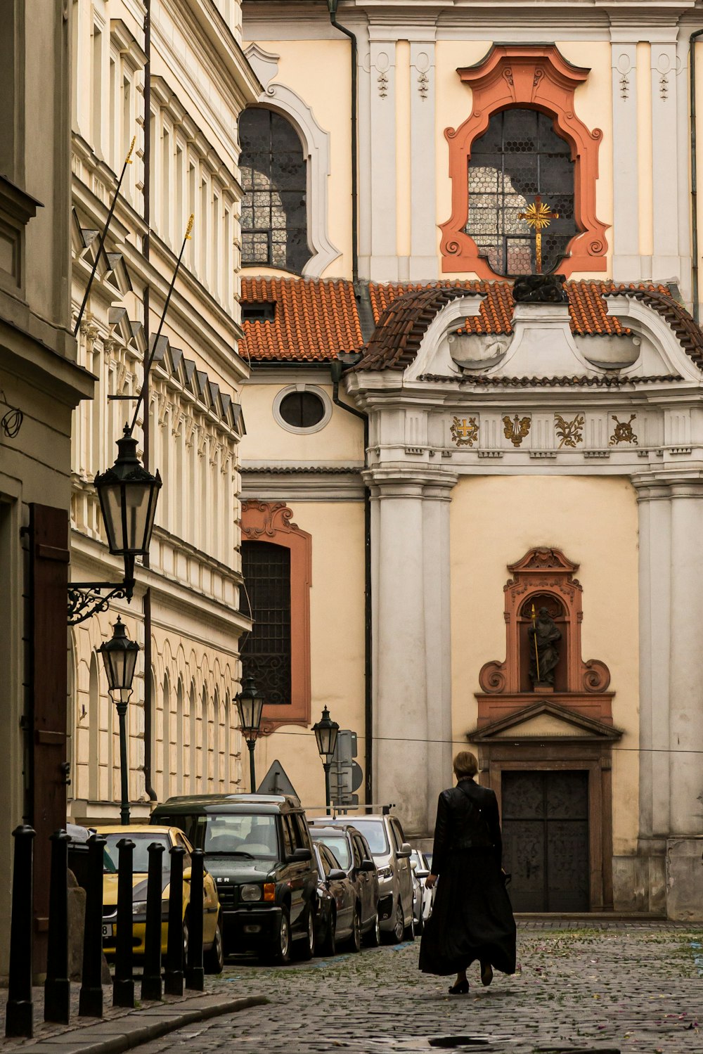 woman walking near building during daytime