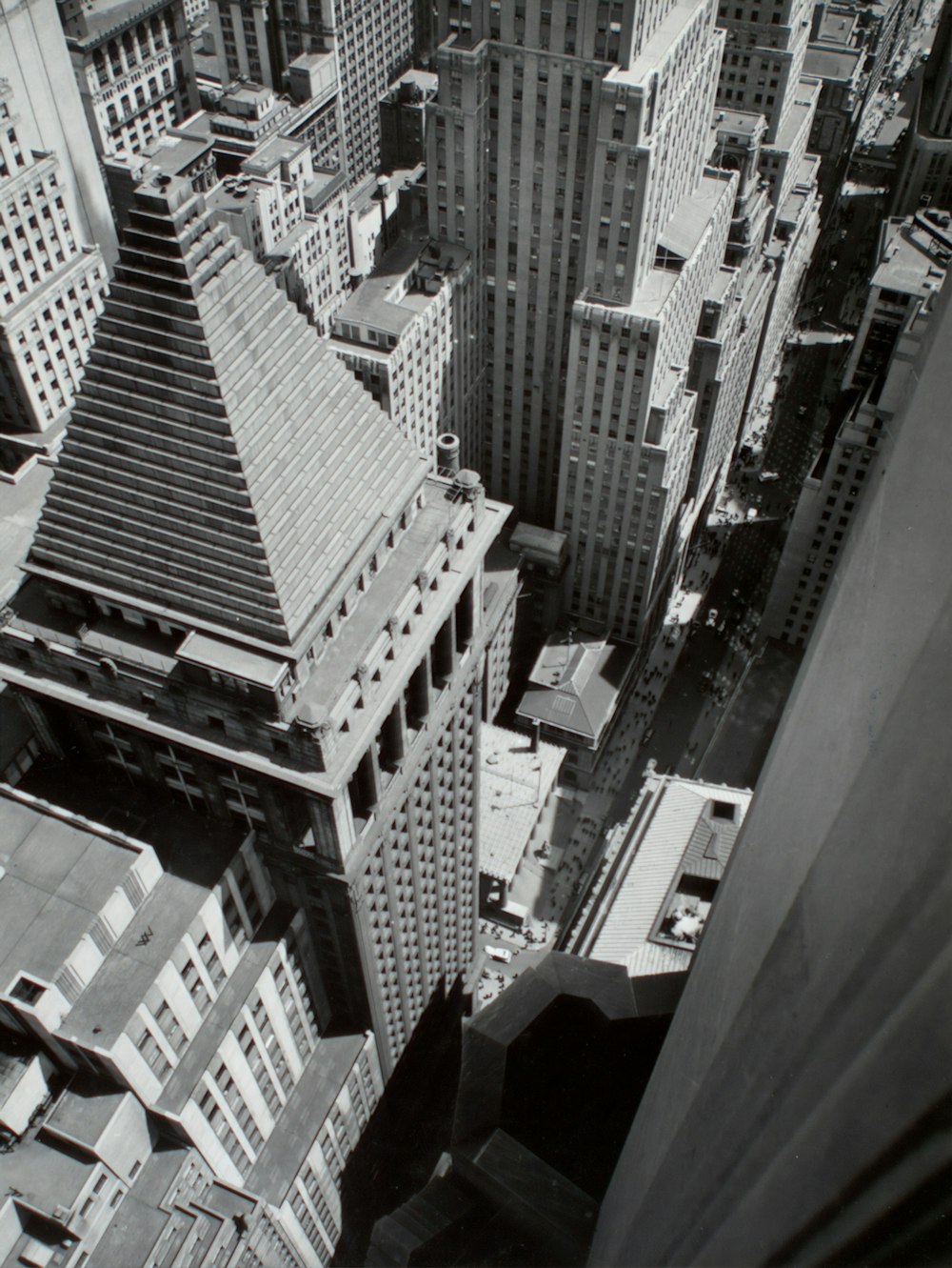 grayscale photography of buildings