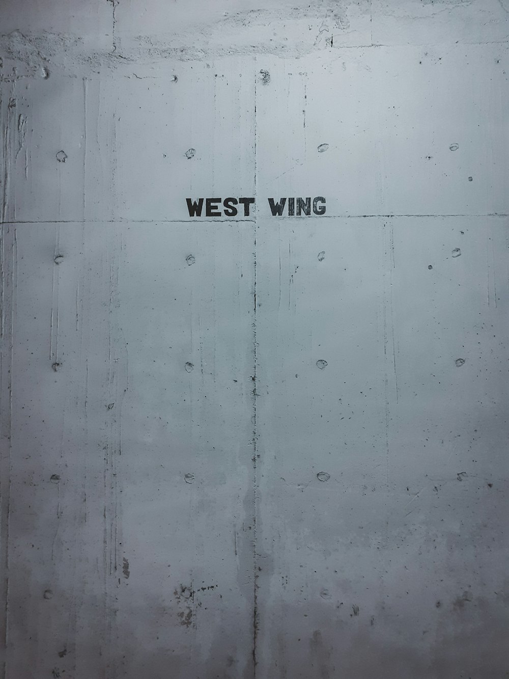 West Wing poster