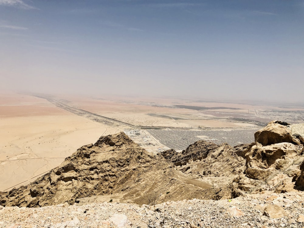 rock formation at daytime