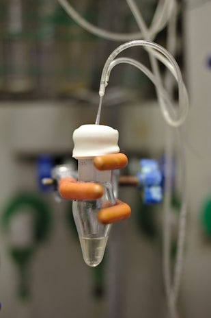 clear plastic bottle