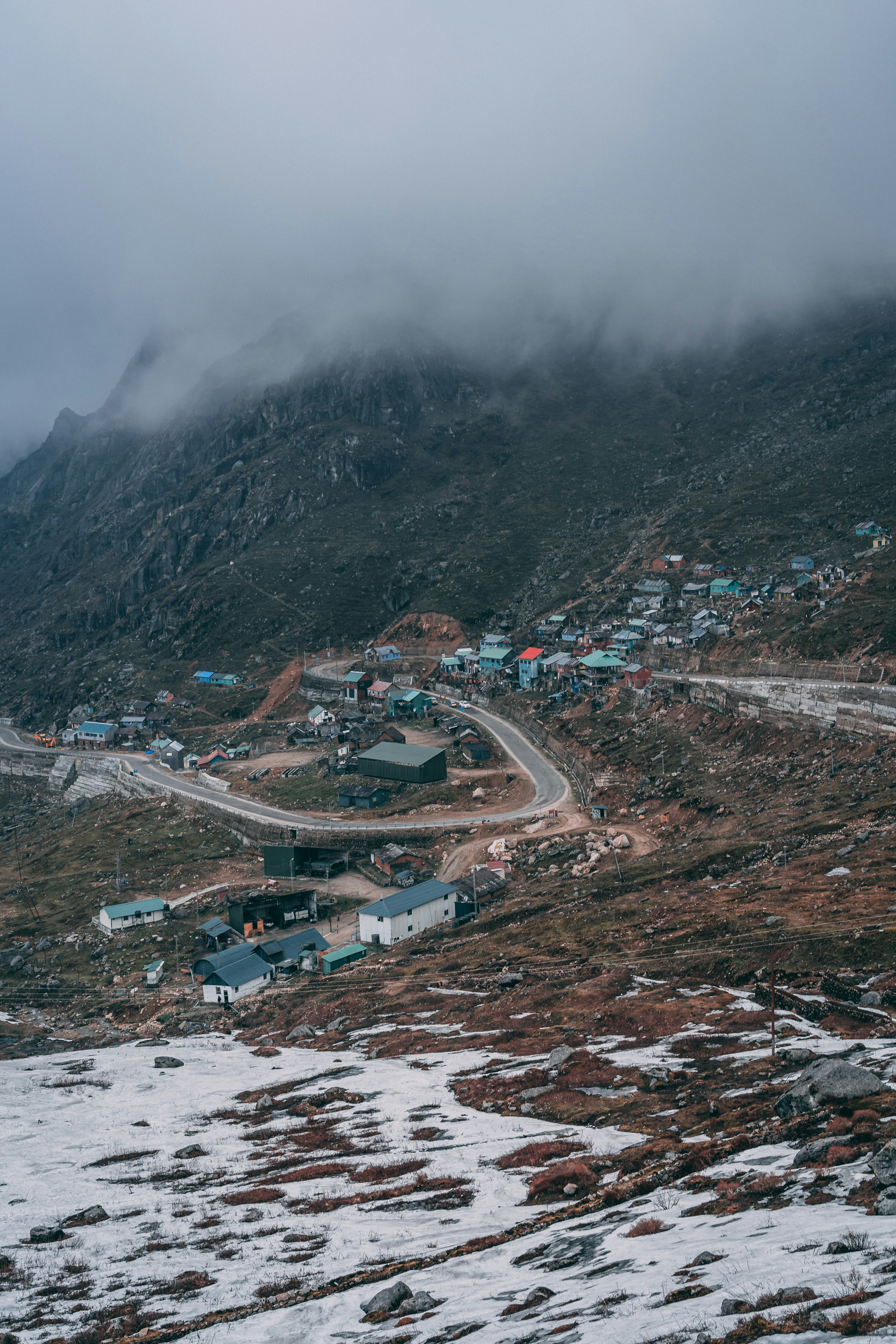 Nathu La pass in North Sikkim