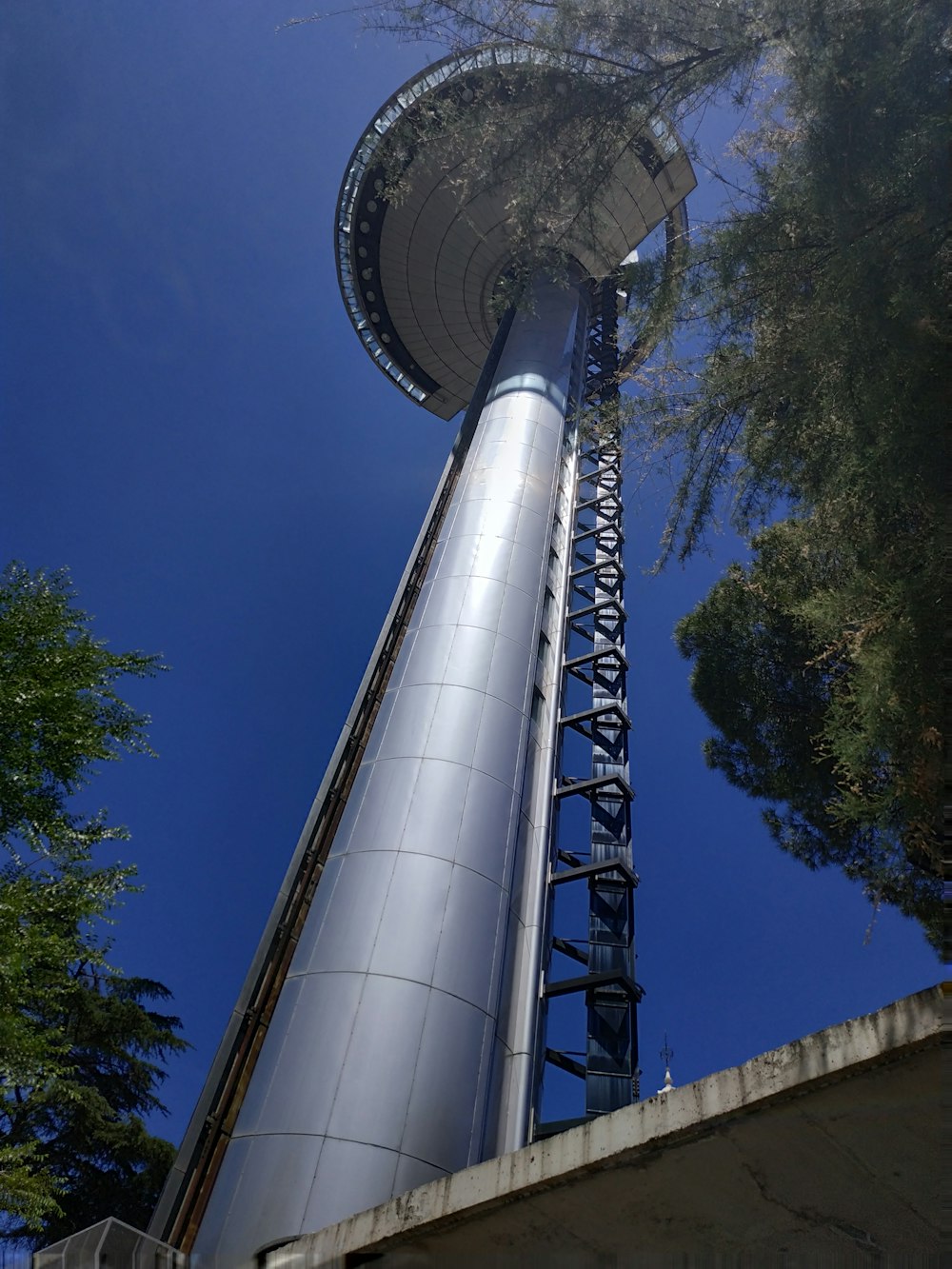 grey concrete tower