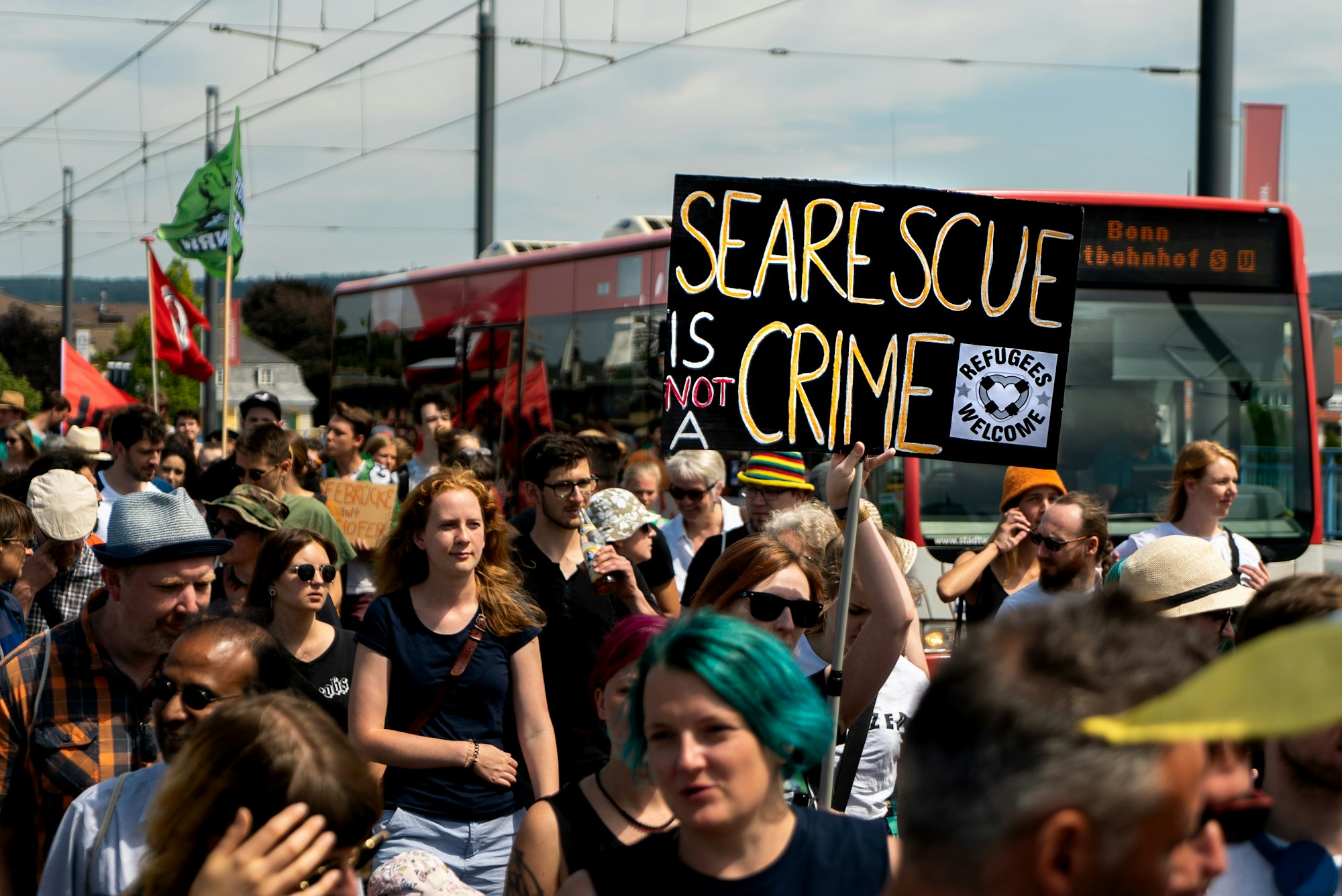 Sea Rescue is not a crime! 