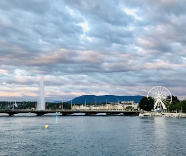 bridge above body of water