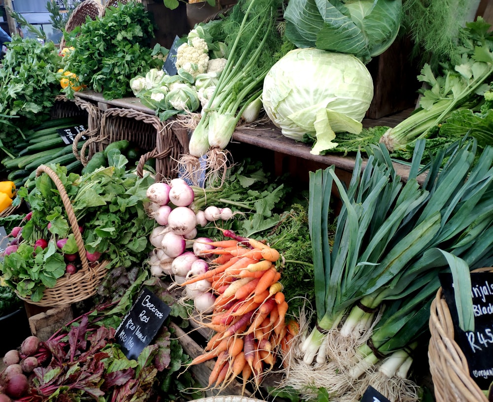 variety of vegetables