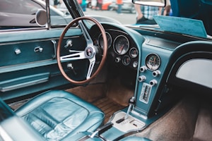 Leather Steering Wheel