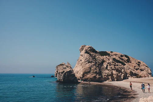 rocks near ocean