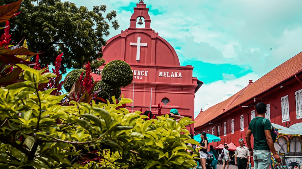 red building during daytime