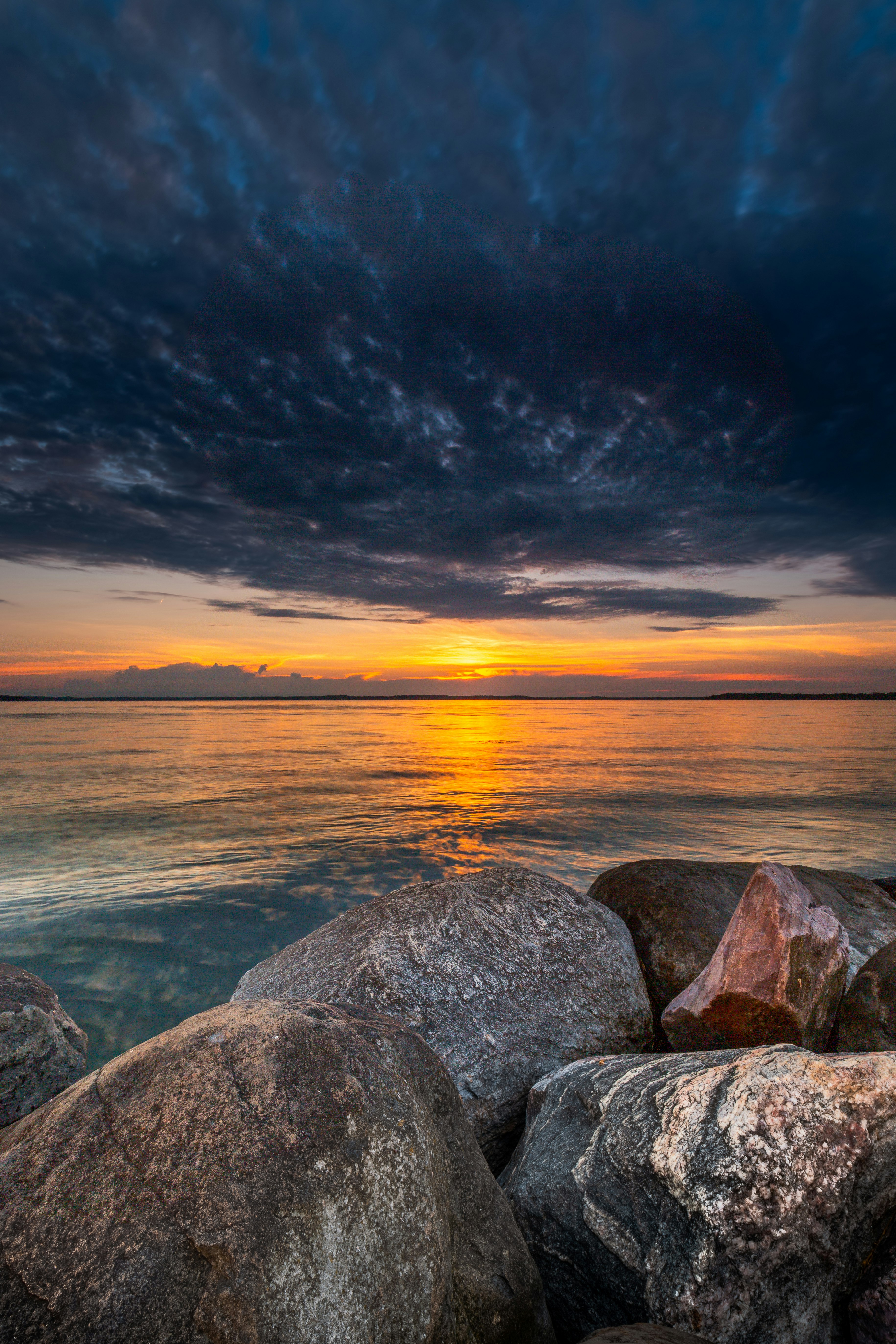 rocks near ocean