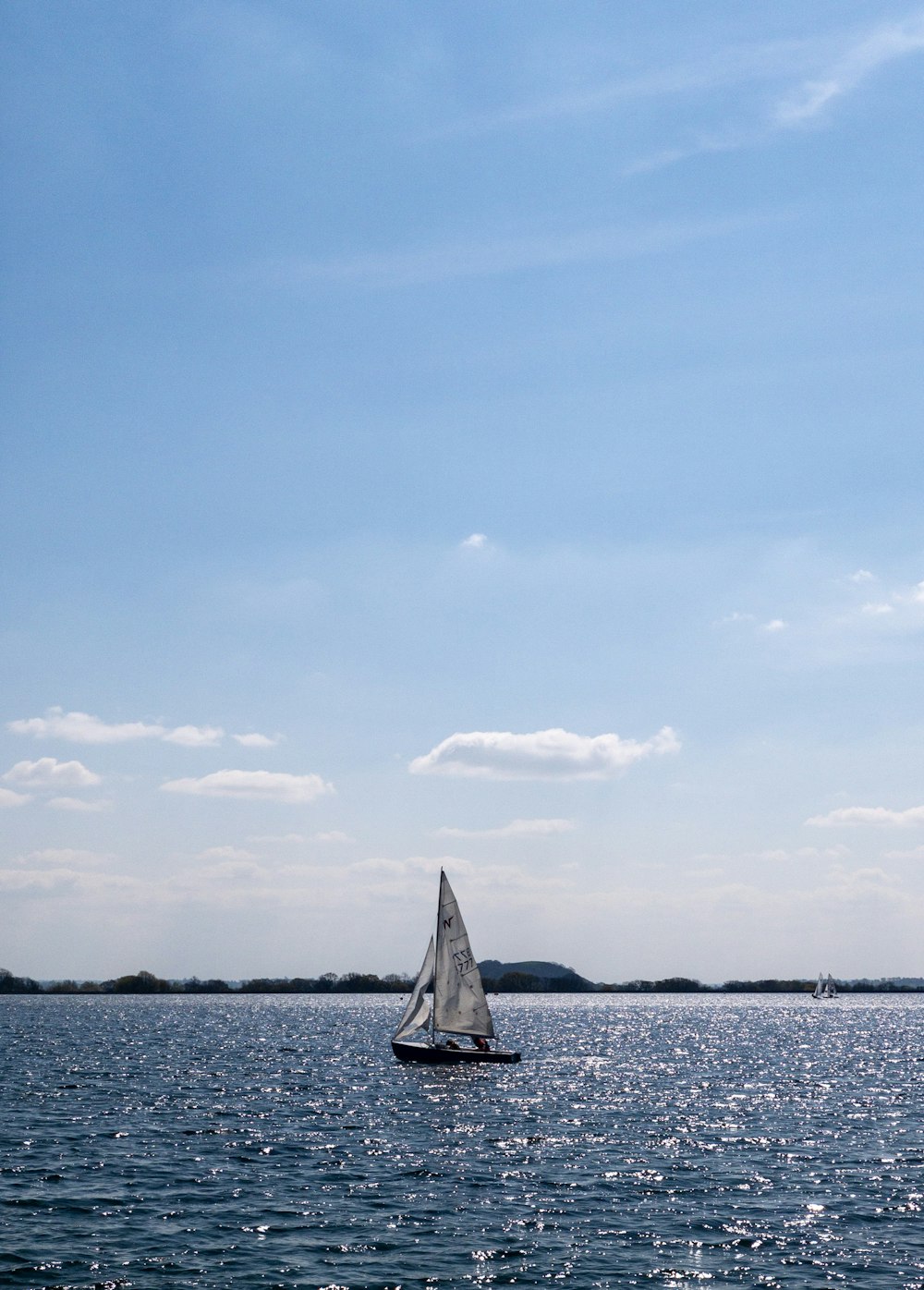 sail boat on ocean