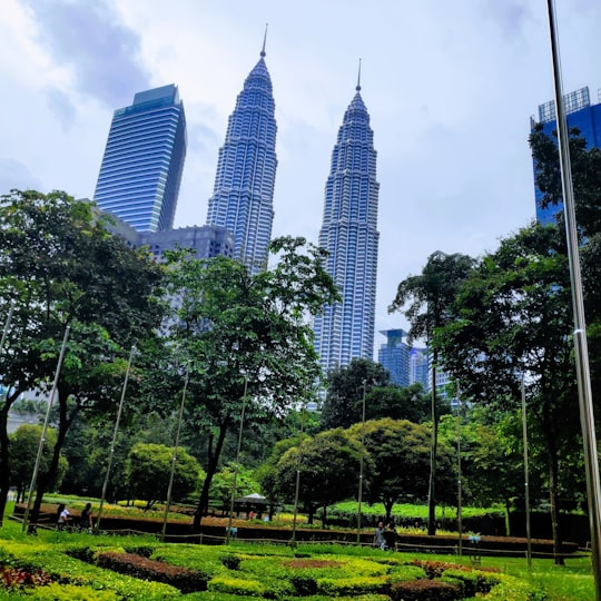 Petronas tower in Kuala Lumpur Malaysia during daytime in Aquaria KLCC Malaysia