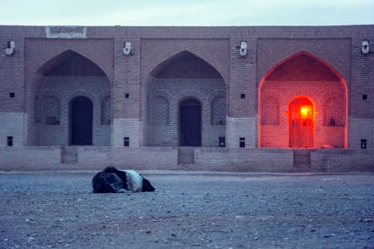 gray concrete building in Qom Province Iran