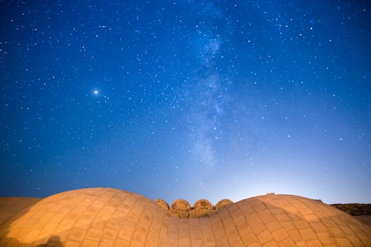 brown hill in Qom Province Iran