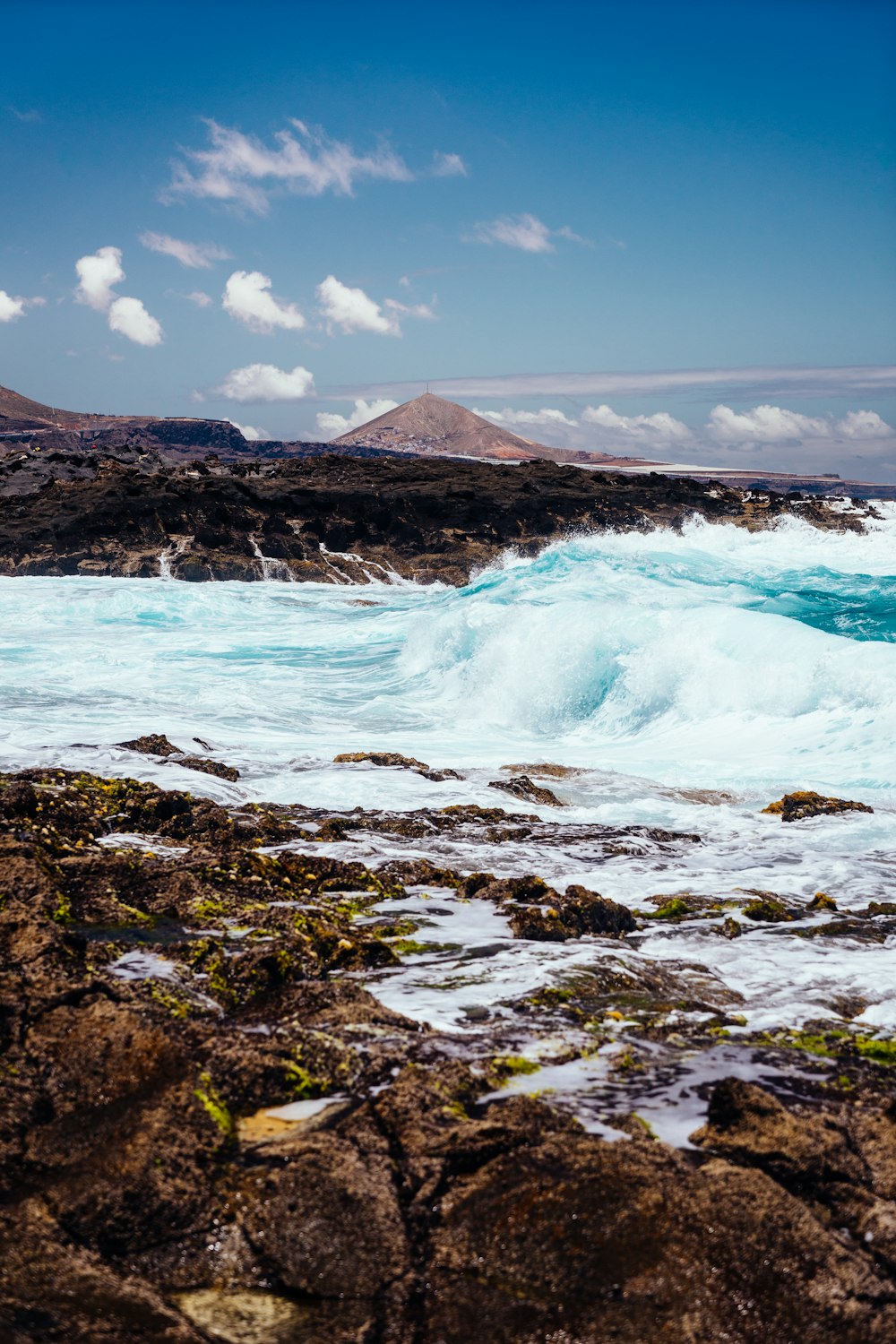 felsiger Strand