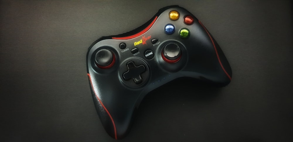 controller di gioco nero