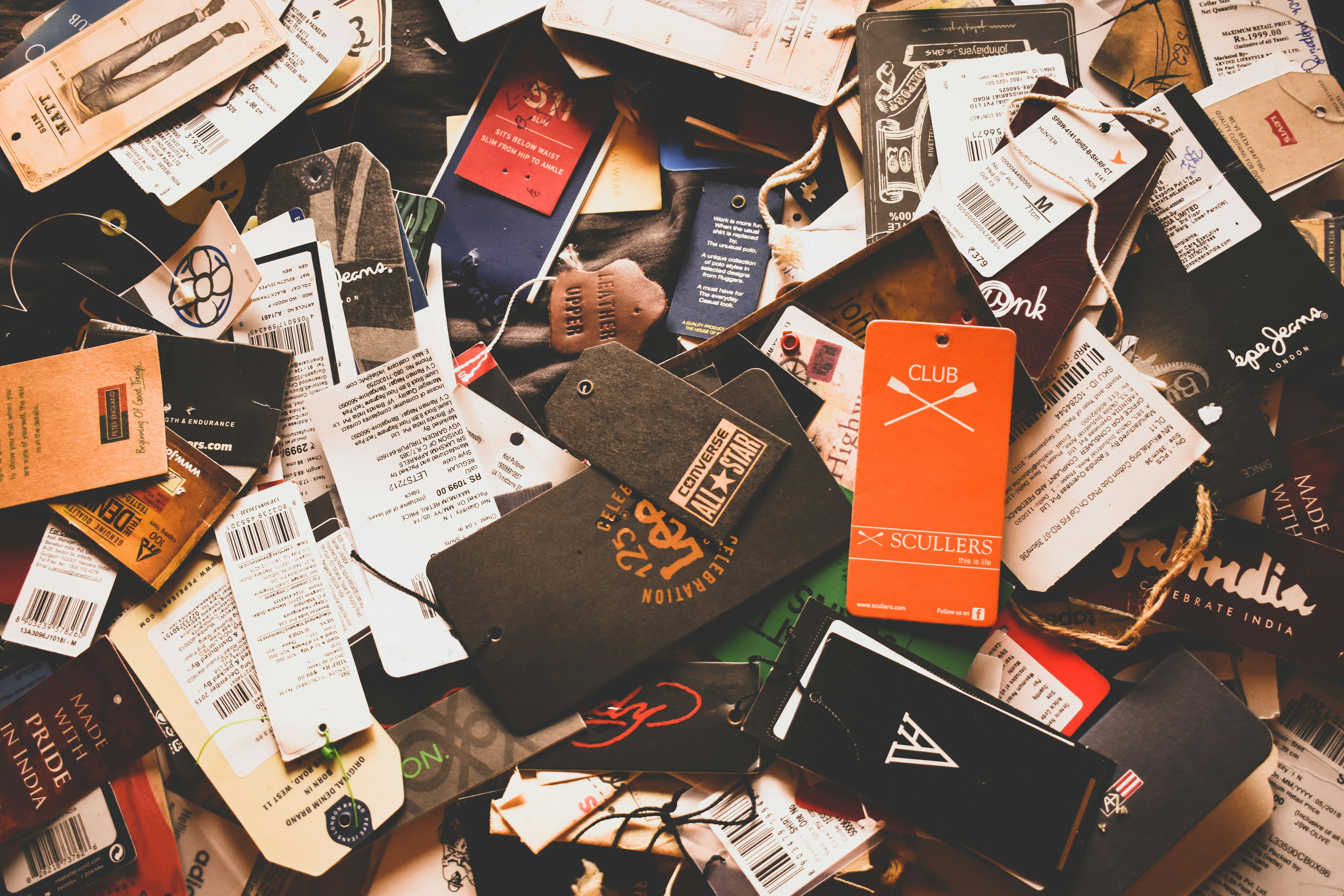 pile of bookmark lot