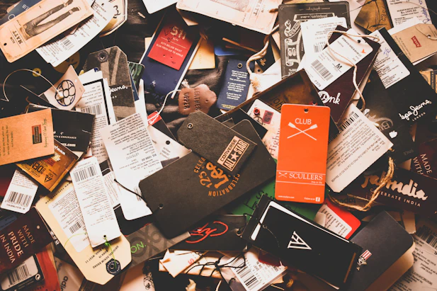 pile of bookmark lot