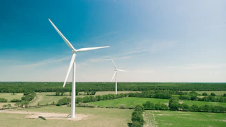 white windmill during daytime