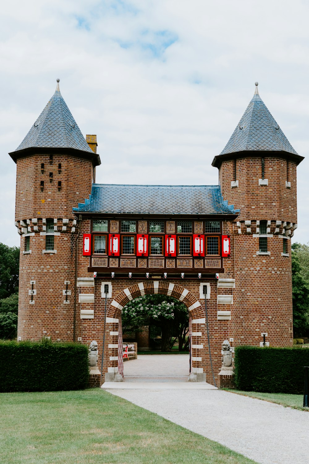 brown brick arch during daytime