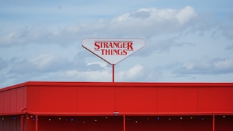 Stranger Things signage