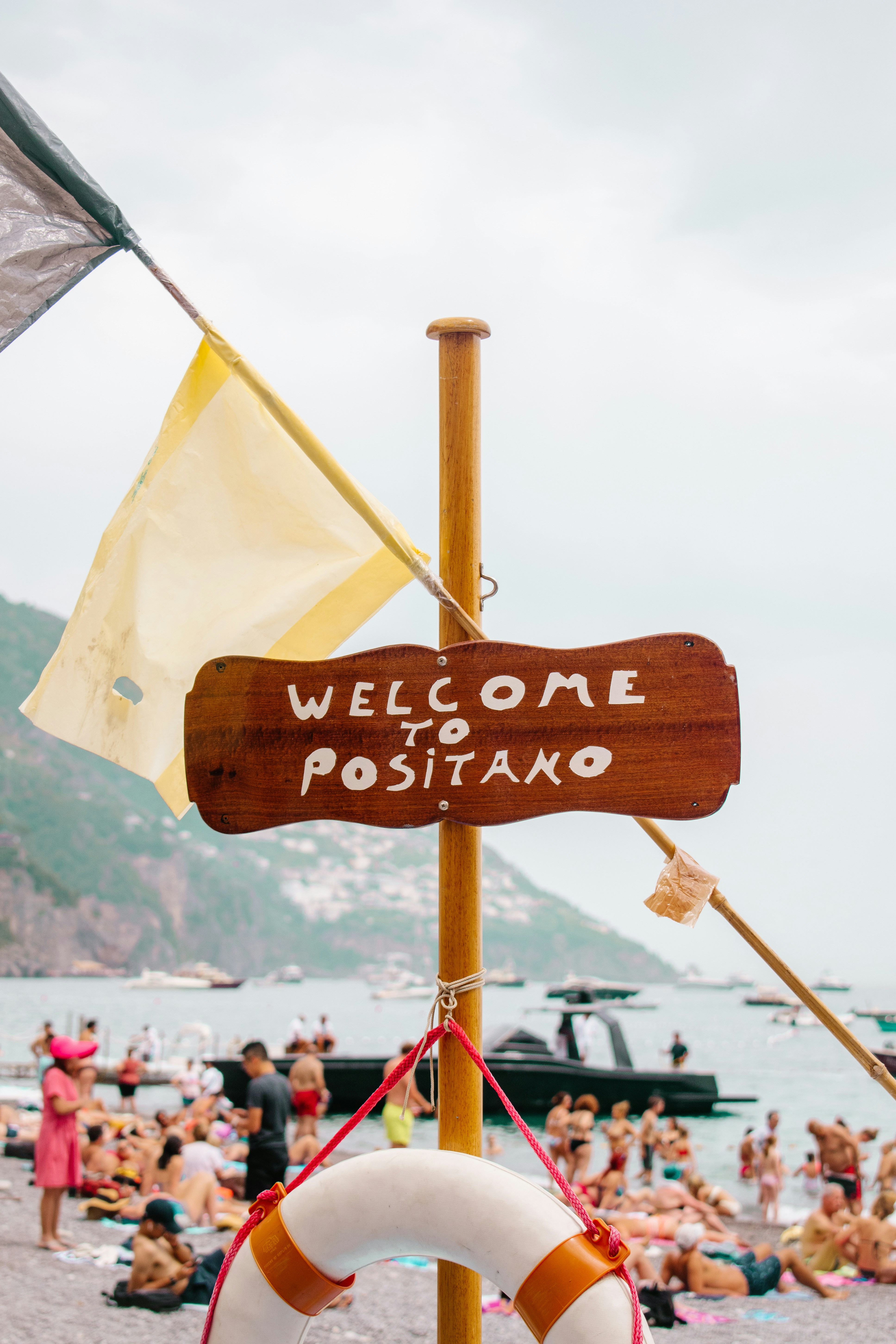 Bienvenue à Positano Sign