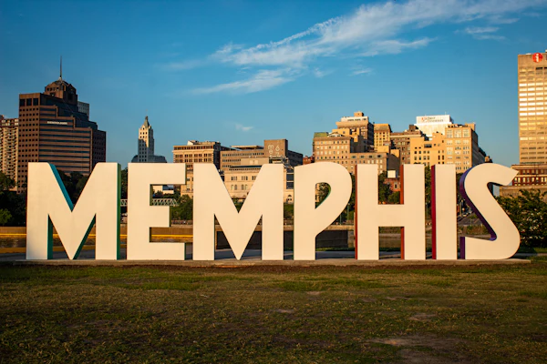 A view of Memphis, TN