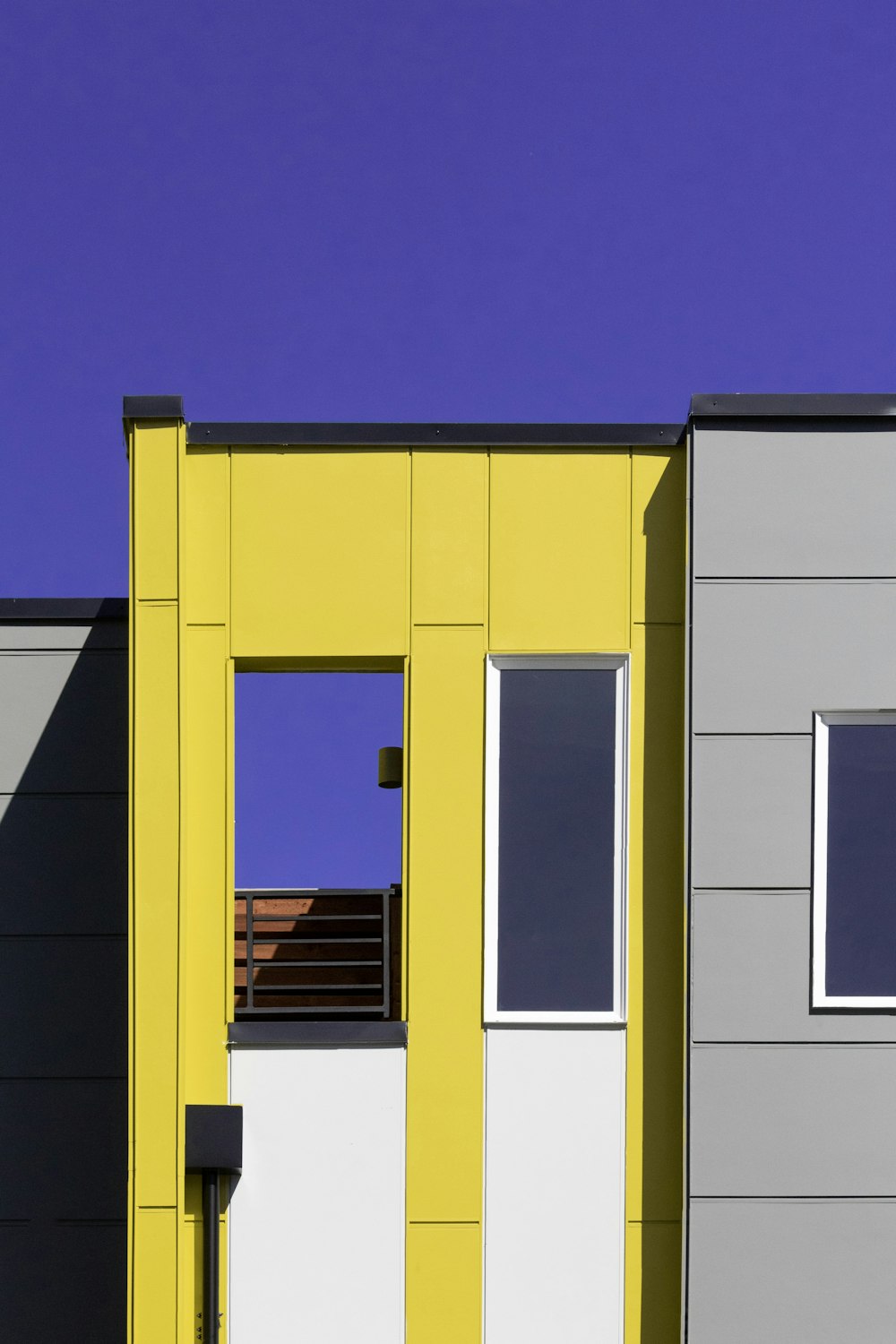 yellow building