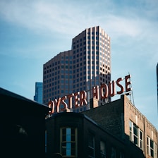 red Oyster House freestanding letters Massachusetts