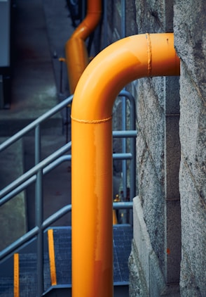 yellow pipe