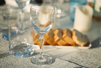 clear wine glass