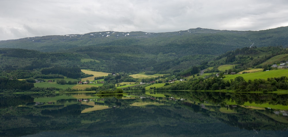 landscape photography of mountain