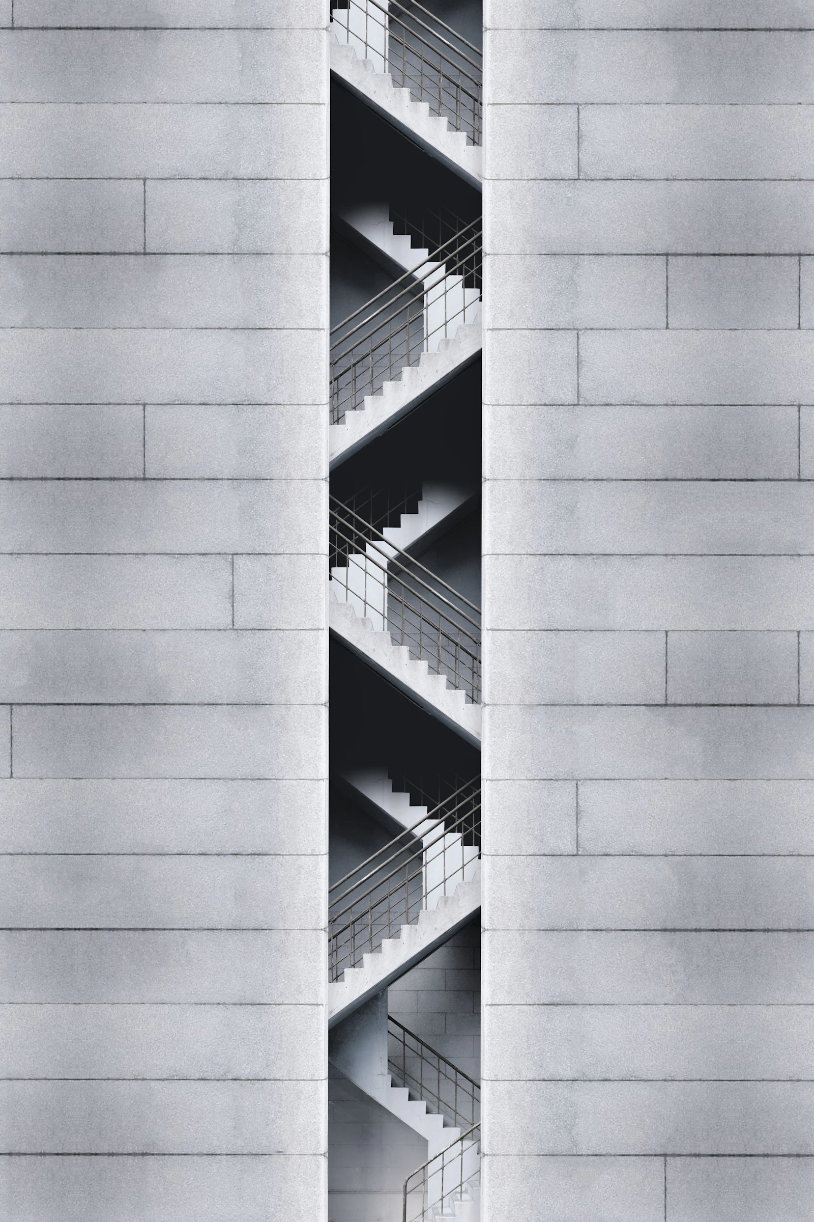 Gray surface with steps