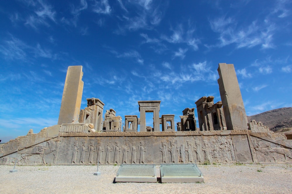 architectural photography gray monument