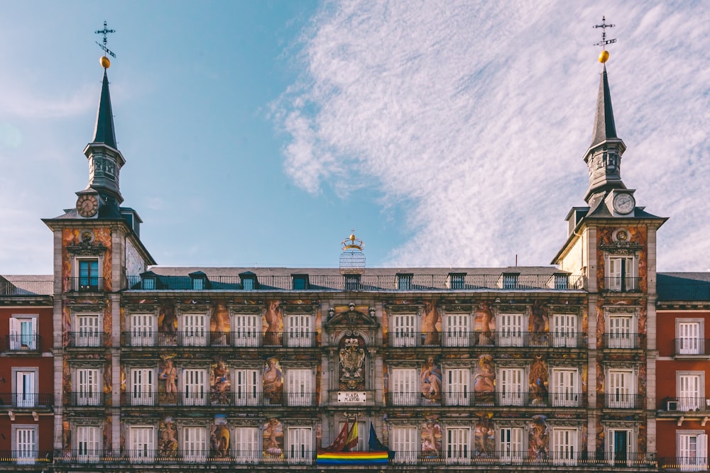 Het historische gebouw Plaza Mayor