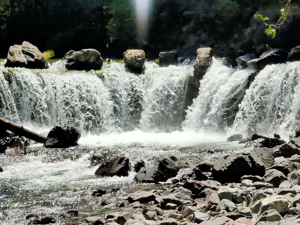 waterfalls