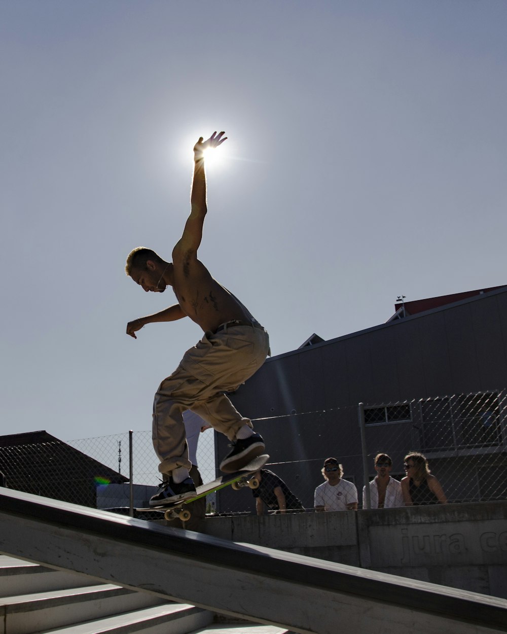 man riding skateboard during daytime