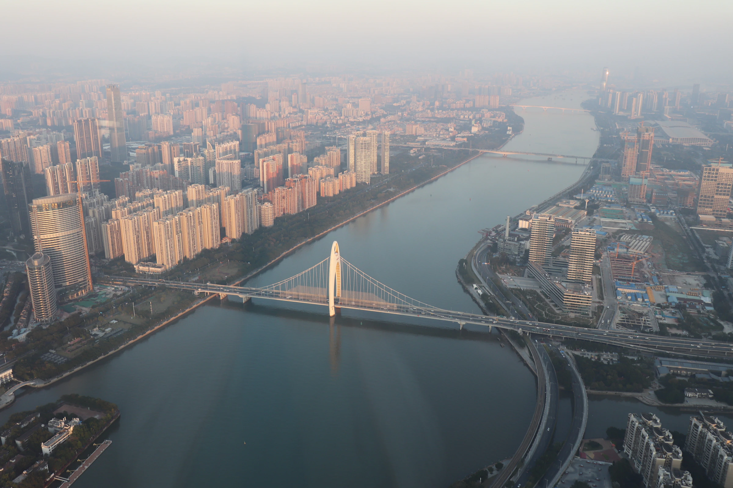 廣州珠江城市風光