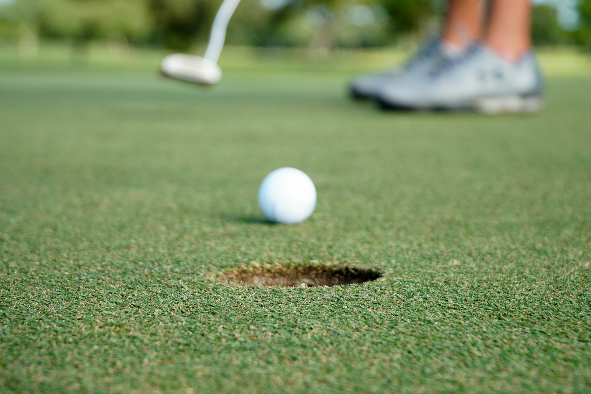 The technology enhancing golf