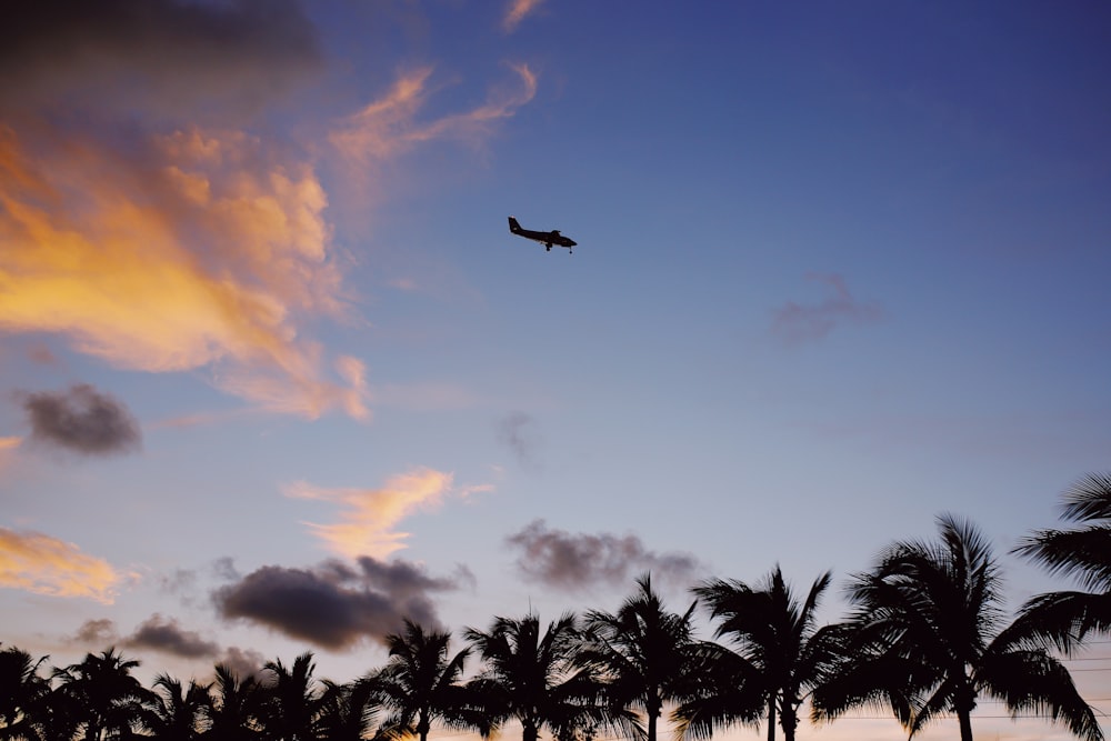 low-angle photography of passenger plane