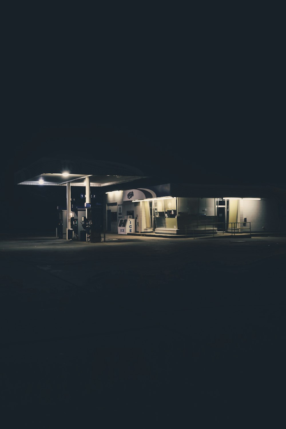 lighted house during nighttime