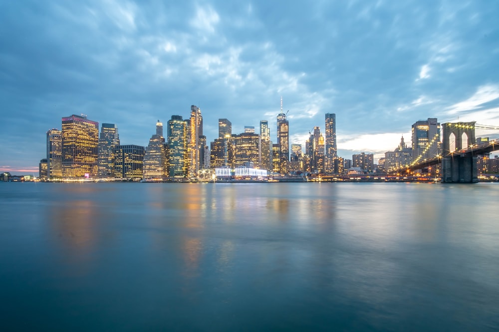 buildings near body of water