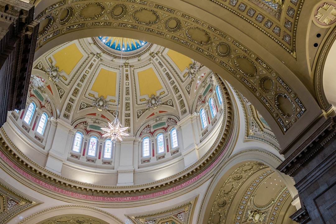 white cathedral interior